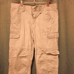 Eddie Bauer Khaki Capri size 8